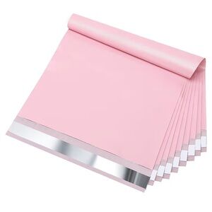 25 Count 10” x 13” Light Pink Poly Mailer Bags